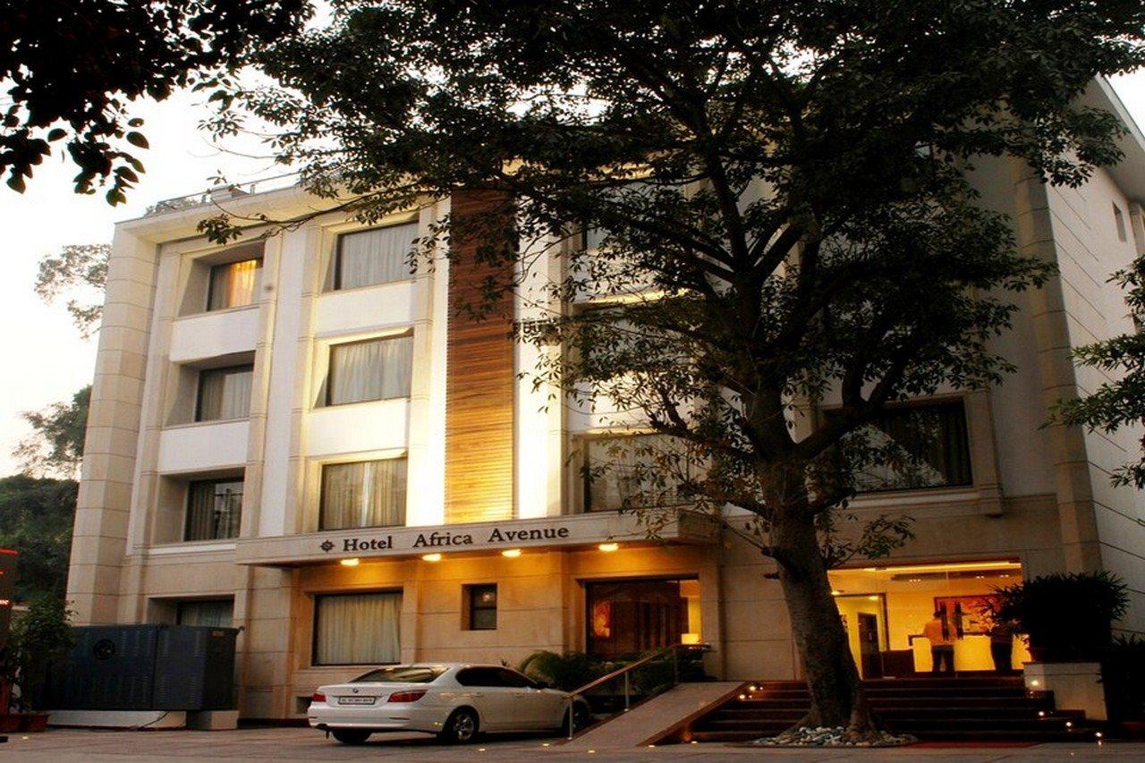 Africa Avenue Gk - 1 Hotel นิวเดลี ภายนอก รูปภาพ